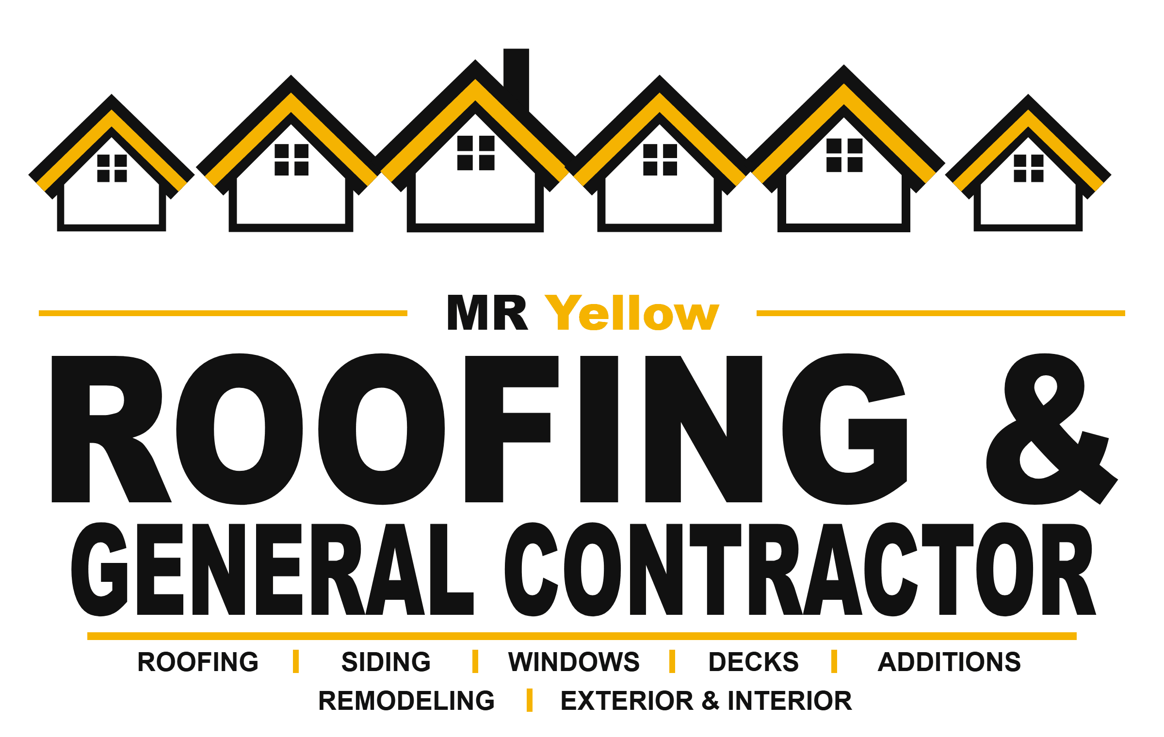 Mr. Yellow Roofing & General Contractor — Roofing, Siding, Windows, Decks, Additions, Remodeling, Exterior & Interior